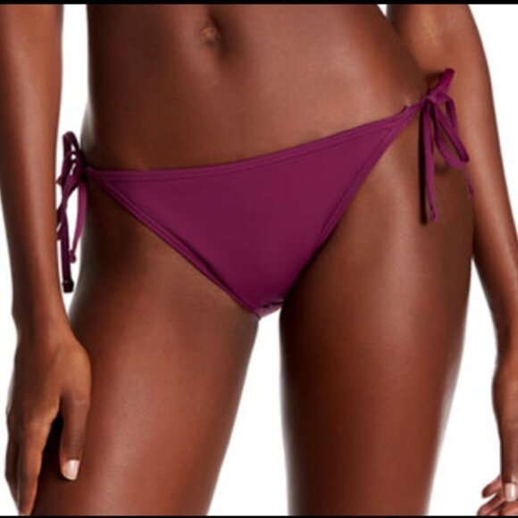 Tommy Bahama String Bikini Bottoms Magenta Purple XS New NWT - Picture 1 of 3